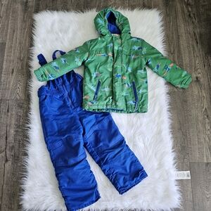 Dinosaur 5T snow pants and jackets